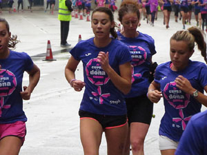 Cursa de la Dona 2018. Concentraci&oacute; i sortida del Parc de la Devesa, cursa pels carrers de Girona i arribada a la Copa