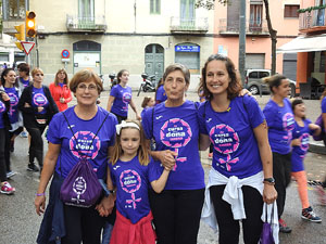 Cursa de la Dona 2018. Concentraci&oacute; i sortida del Parc de la Devesa, cursa pels carrers de Girona i arribada a la Copa
