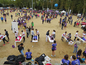 Cursa de la Dona 2018. Concentraci&oacute; i sortida del Parc de la Devesa, cursa pels carrers de Girona i arribada a la Copa