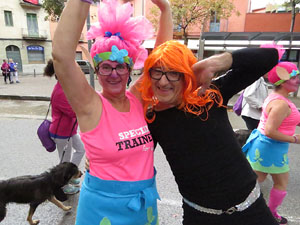 Cursa de la Dona 2018. Concentraci&oacute; i sortida del Parc de la Devesa, cursa pels carrers de Girona i arribada a la Copa