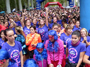 Cursa de la Dona 2018. Concentraci&oacute; i sortida del Parc de la Devesa, cursa pels carrers de Girona i arribada a la Copa