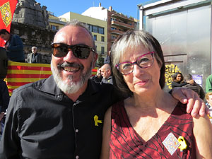 78è concurs de Colles Sardanistes amb la cobla Ciutat de Girona a la plaça de Francesc Calvet i Rubalcaba