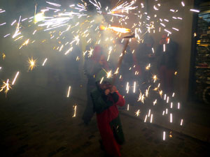 Fires 2018. Correfoc dels Trons de l'Onyar