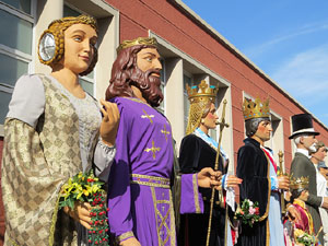 Fires 2018. 37a. Trobada de Gegants de Fires de Sant Narc&iacute;s. La ballada