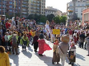Fires 2018. 37a. Trobada de Gegants de Fires de Sant Narc&iacute;s. La ballada