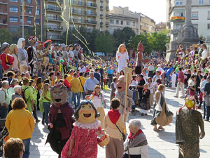 Fires 2018. 37a. Trobada de Gegants de Fires de Sant Narc&iacute;s. La ballada