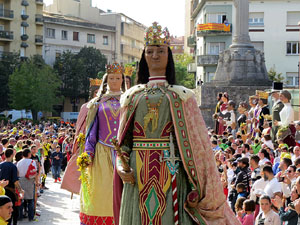 Fires 2018. 37a. Trobada de Gegants de Fires de Sant Narc&iacute;s. La ballada