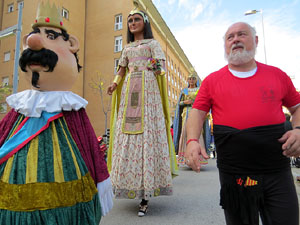 Fires 2018. 37a. Trobada de Gegants de Fires de Sant Narcís. La cercavila