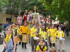 Fires 2018. 37a. Trobada de Gegants de Fires de Sant Narcís. La cercavila