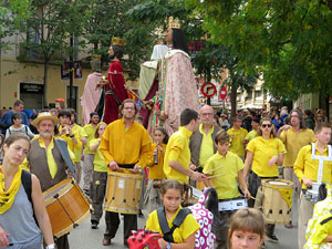 Fires 2018. 37a. Trobada de Gegants de Fires de Sant Narcís. La cercavila