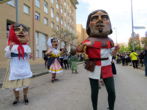 Fires 2018. 37a. Trobada de Gegants de Fires de Sant Narcís. La cercavila