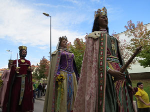 Fires 2018. 37a. Trobada de Gegants de Fires de Sant Narcís. La cercavila