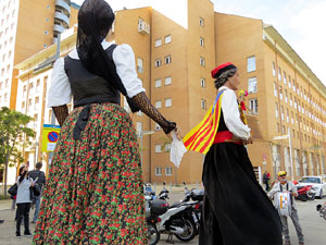 Fires 2018. 37a. Trobada de Gegants de Fires de Sant Narcís. La cercavila