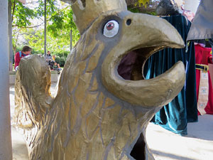Fires 2018. 37a. Trobada de Gegants de Fires de Sant Narc&iacute;s. La plantada