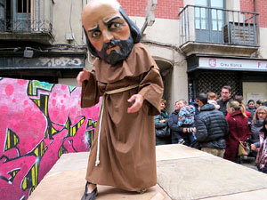 Fires 2018. Passejada amb els capgrossos de la ciutat i Fal&middot;lera Gironina