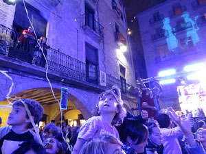 Fires 2018. Pregó de Fires. Entrada i ballades de capgrossos, gegants i faràndula a la plaça del Vi