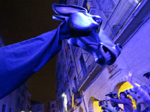 Fires 2018. Preg&oacute; de Fires. Entrada i ballades de capgrossos, gegants i far&agrave;ndula a la pla&ccedil;a del Vi