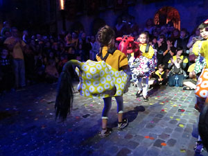 Fires 2018. Preg&oacute; de Fires. Entrada i ballades de capgrossos, gegants i far&agrave;ndula a la pla&ccedil;a del Vi