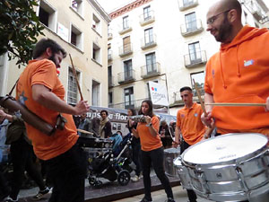 Fires 2018. Preg&oacute; de Fires. Les cercaviles de gegants i capgrossos fins la pla&ccedil;a del Vi