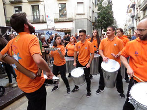 Fires 2018. Preg&oacute; de Fires. Les cercaviles de gegants i capgrossos fins la pla&ccedil;a del Vi