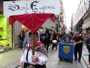 Fires 2018. Preg&oacute; de Fires. Les cercaviles de gegants i capgrossos fins la pla&ccedil;a del Vi