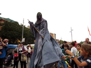 Fires 2018. Preg&oacute; de Fires. Les cercaviles de gegants i capgrossos fins la pla&ccedil;a del Vi