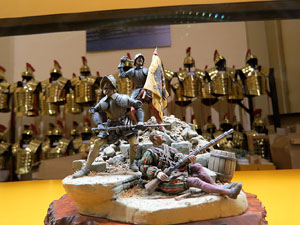 Fires 2018. Exposició Soldat de Plom a l'església de Sant Lluc