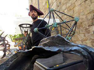 Fira d'Artesania al carrer Ballesteries