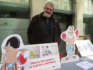 Fires 2018. Fira del Dibuix, la Pintura i la Fotografia a la Rambla de la Llibertat i la pla&ccedil;a del Vi, i Fira de l'Alimentaci&oacute