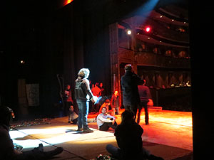 Nadal 2018 a Girona. Assaig de 'Els Pastorets de Girona' al Teatre Municipal