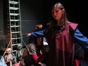 Nadal 2018 a Girona. Assaig de 'Els Pastorets de Girona' al Teatre Municipal