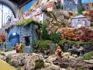 Nadal 2018 a Girona. El pessebre de l'Ajuntament