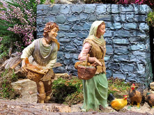 Nadal 2018 a Girona. El pessebre de l'Ajuntament