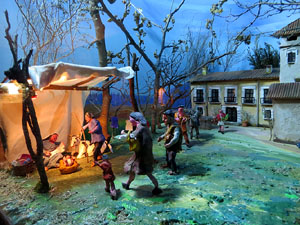 Nadal 2018 a Girona. Exposici&oacute; de pessebres a la Carbonera, organitzada per l'Associaci&oacute; de Pessebristes de Girona