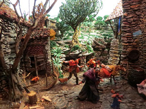 Nadal 2018 a Girona. Exposici&oacute; de pessebres a la Carbonera, organitzada per l'Associaci&oacute; de Pessebristes de Girona