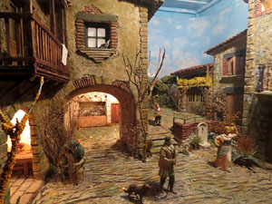 Nadal 2018 a Girona. Exposici&oacute; de pessebres a la Carbonera, organitzada per l'Associaci&oacute; de Pessebristes de Girona