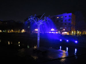 Nadal 2018 a Girona. VIBRA. Festa de la llum. Instal&middot;lacions a diversos indrets de la ciutat