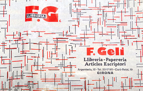 Paper d'embolicar. D&egrave;cada anys 60