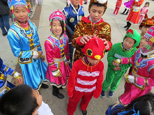 Celebraci&oacute; de l'any nou xin&egrave;s, el 4717, any del Porc, a Girona