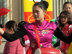 Celebraci&oacute; de l'any nou xin&egrave;s, el 4717, any del Porc, a Girona