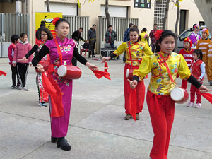 Celebraci&oacute; de l'any nou xin&egrave;s, el 4717, any del Porc, a Girona