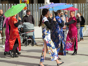 Celebraci&oacute; de l'any nou xin&egrave;s, el 4717, any del Porc, a Girona