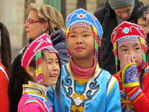 Celebraci&oacute; de l'any nou xin&egrave;s, el 4717, any del Porc, a Girona