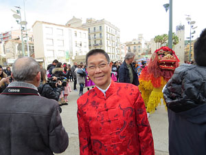 Celebraci&oacute; de l'any nou xin&egrave;s, el 4717, any del Porc, a Girona
