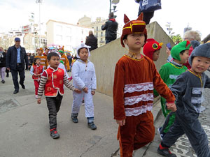 Celebraci&oacute; de l'any nou xin&egrave;s, el 4717, any del Porc, a Girona