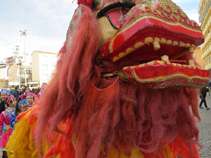 Celebraci&oacute; de l'any nou xin&egrave;s, el 4717, any del Porc, a Girona