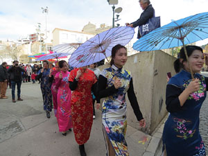 Celebraci&oacute; de l'any nou xin&egrave;s, el 4717, any del Porc, a Girona