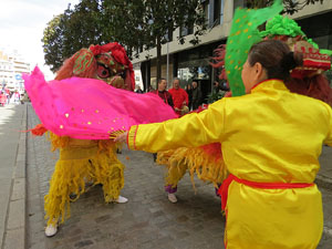 Celebraci&oacute; de l'any nou xin&egrave;s, el 4717, any del Porc, a Girona