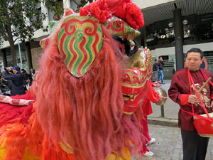 Celebraci&oacute; de l'any nou xin&egrave;s, el 4717, any del Porc, a Girona