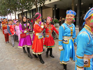 Celebraci&oacute; de l'any nou xin&egrave;s, el 4717, any del Porc, a Girona